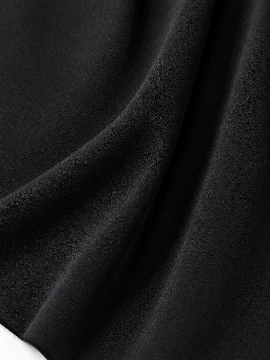 FUMIDAR Hana Lace-Cuff Abaya in Black — view 8