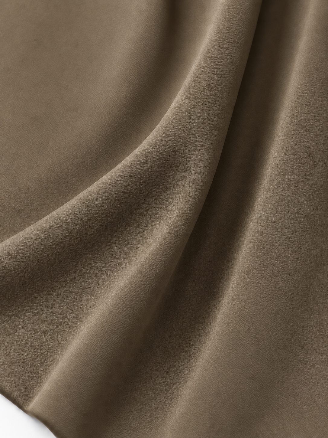 FUMIDAR Hana Lace-Cuff Abaya in Brown — view 7